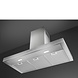 Smeg KBT900XE Wandschouwkap RVS Smeg KBT900XE Wandschouwkap RVS