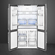 Smeg FQ60XF Koel vriescombinatie Gedeeltelijk RVS Smeg FQ60XF Koel vriescombinatie Gedeeltelijk RVS