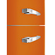 Smeg FAB32ROR5 Koel vriescombinatie Oranje Smeg FAB32ROR5 Koel vriescombinatie Oranje