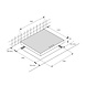 BEKO Inbouw inductie kookplaat van type HII64401MT 4 Inductie zones Touchbediening 60 cm breed BEKO Inbouw inductie kookplaat van type HII64401MT 4 Inductie zones Touchbediening 60 cm breed