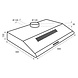 Inventum AKO6012WIT Onderbouw afzuigkap 60 cm Inventum AKO6012WIT Onderbouw afzuigkap 60 cm