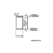 Siemens KI42L2FE0 inbouw koelkast nismaat 122 Siemens KI42L2FE0 inbouw koelkast nismaat 122