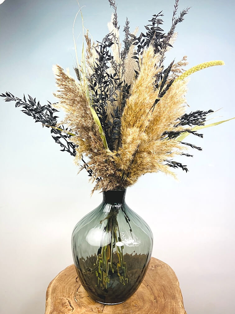 Boeket "Black Pampas" | 70cm