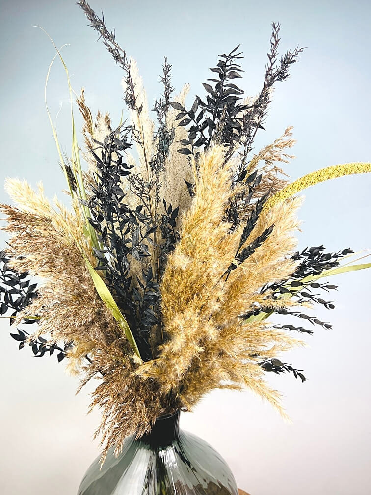Boeket "Black Pampas" | 70cm