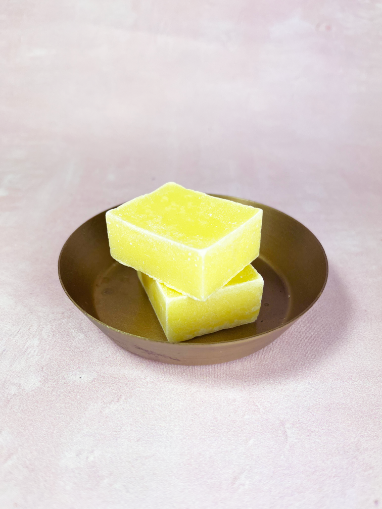 Amber schaaltje gold | 10X10cm
