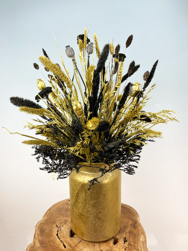Uitverkocht - Droogbloemen boeket "Mysterious Glow" |  70cm