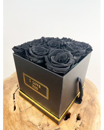 Luxe Longlife Rozenbox - 9 rozen (meerdere kleuren)