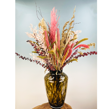 Droogbloemen boeket "Indian Blush" | 80cm