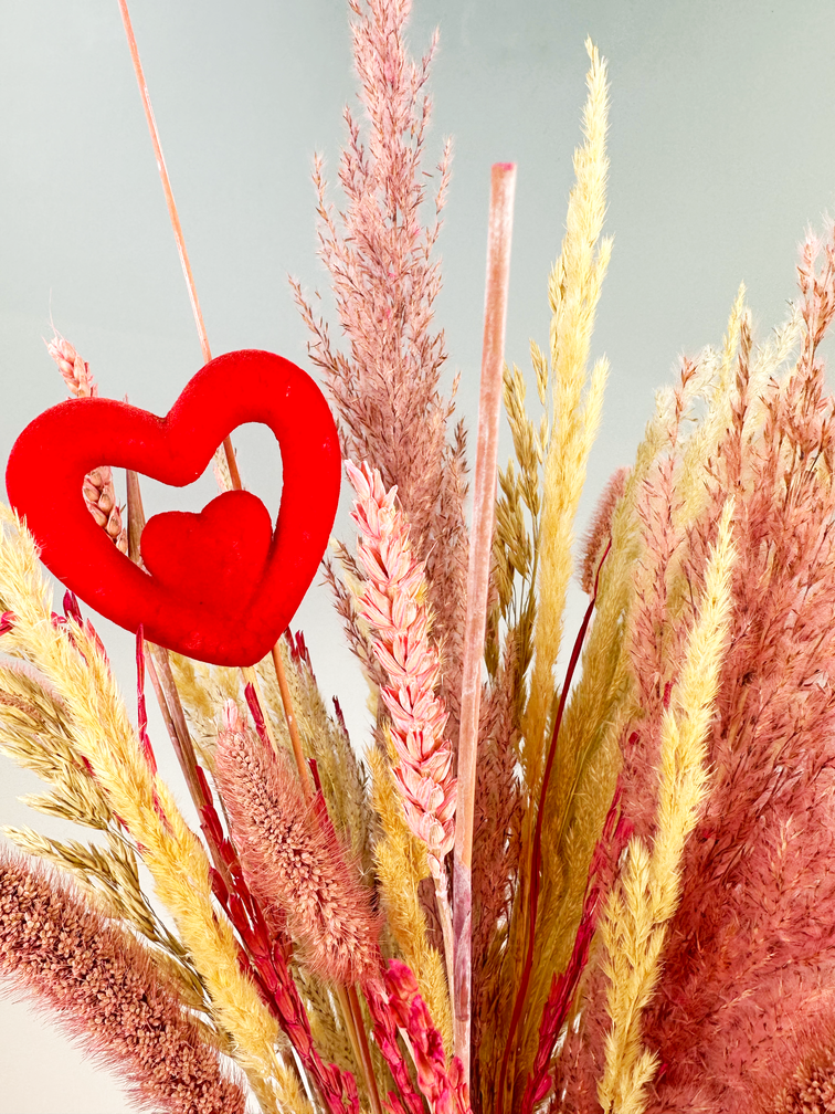 Droogbloemen boeket "Sweet Hugs" (medium) | 60cm