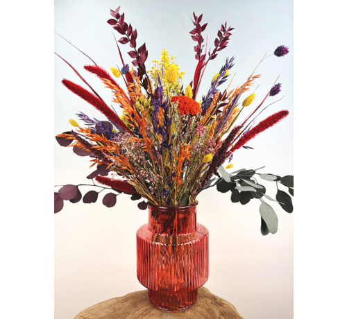 Droogbloemen boeket "Colour bomb" | 60cm