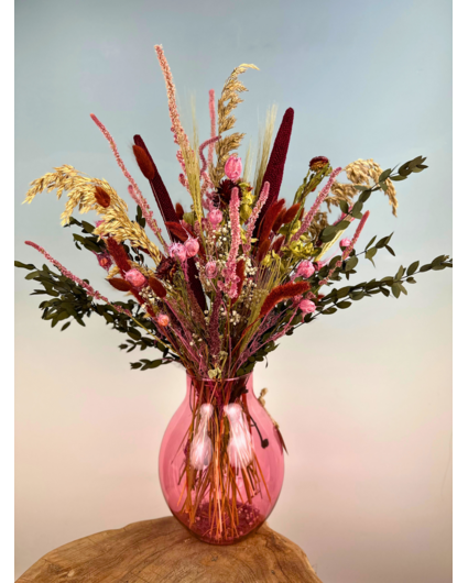 Droogbloemen boeket "Fantasy Shine" | 75cm