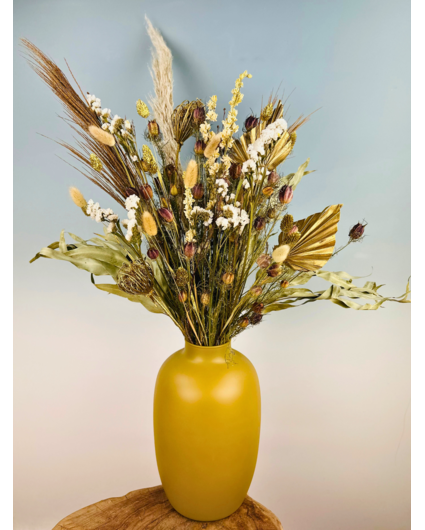 Droogboeket "Gold Rush" (Large) | 70cm