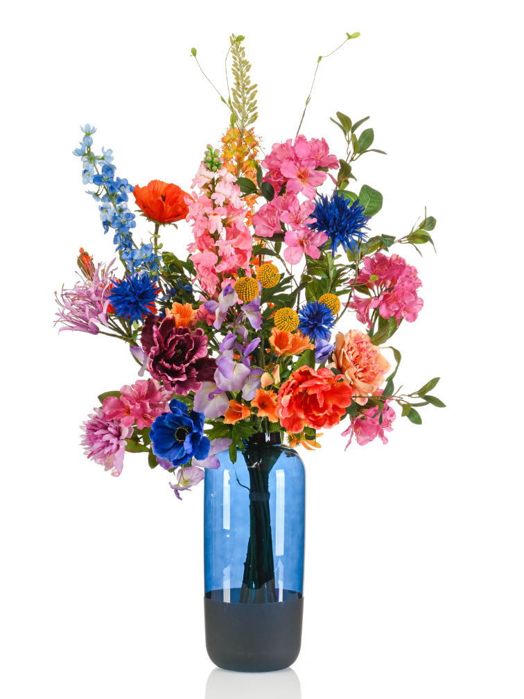 Zijden boeket "Flowery Beauty"  | 75cm