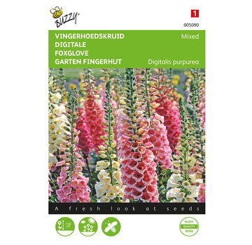 Buzzy® Buzzy® Digitalis, Vingerhoedskruid Gemengd