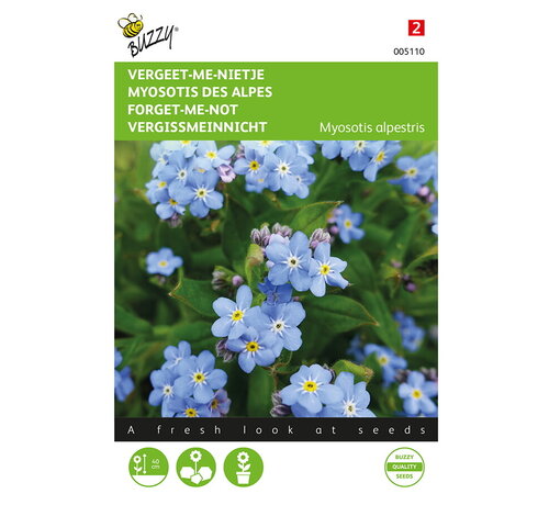 Buzzy® Buzzy® Myosotis, 'vergeet-me-nietje' blauw