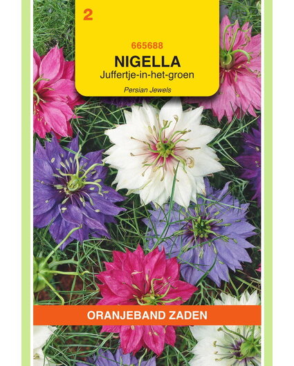 OBZ OBZ Nigella, Juffertje-in-het-groen Persian Jewels gemengd