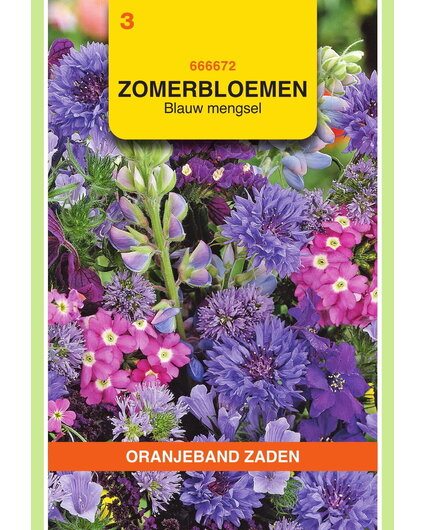 OBZ OBZ Zomerbloemen mengsel, blauw