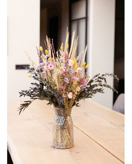 Droogbloemen boeket "The Happiness Bouquet" - groot | 60cm