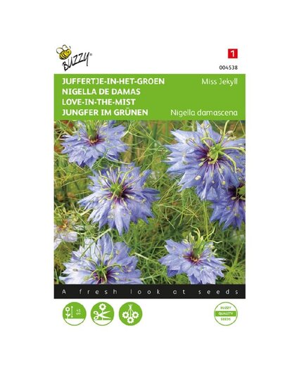 Buzzy® Buzzy® Nigella, Juffertje-in-het-groen Miss Jekyll - Copy