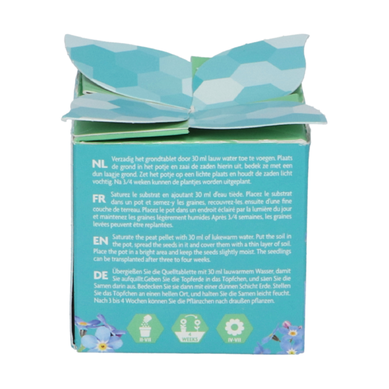 Buzzy® Grow Gifts deluxe 'vergeet-me-nietje' blauw