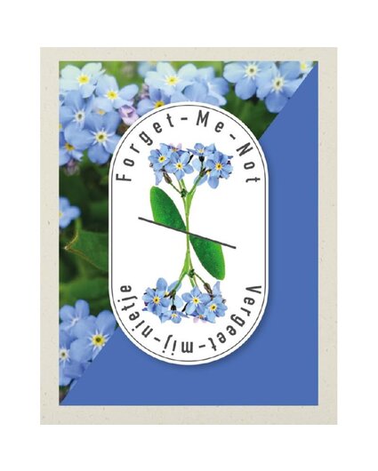 Buzzy® Premium Myosotis, 'vergeet-me-nietje' blauw