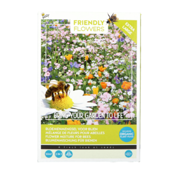 Buzzy® Buzzy® Friendly Flowers XL Bijen Laag 50m²