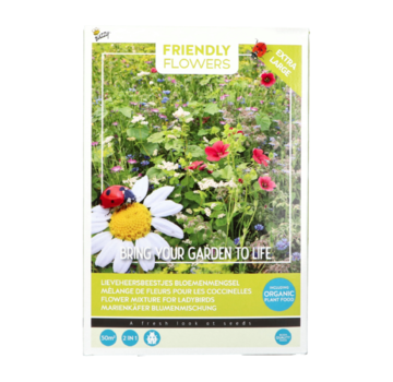 Buzzy® Buzzy® Friendly Flowers XL lieveheersbeestjes 50m²