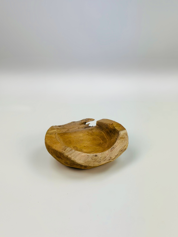 Schaal van teakhout | ⌀ 15 cm |