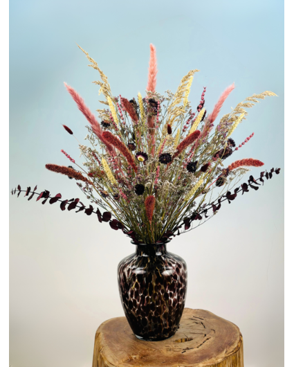 Droogboeket "Majestic Nightfall" | 78 cm