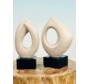 Modern beeldje (polyresin) | 16x10x27cm