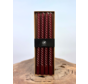 Swirl kaarsen set | 4 stuks | Bordeaux