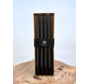 Swirl kaarsen set | 4 stuks | Zwart