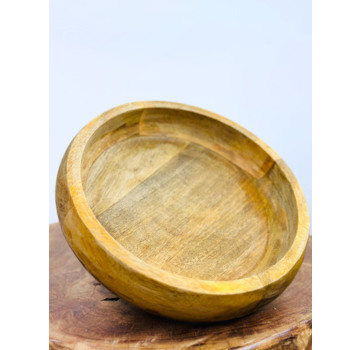 Schaal van mangohout | ⌀ 25 cm
