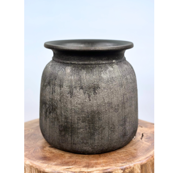 Bali kruik | Large | 24xH25cm | Zwart