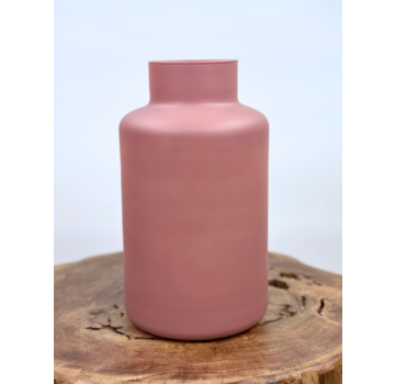 Odette vase | Old pink - 14,5xH25cm