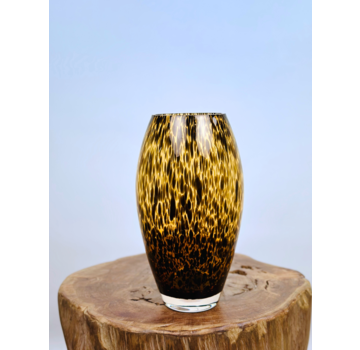 Vase the World | Ubangi vaas "Cheetah" | ⌀17xH30cm