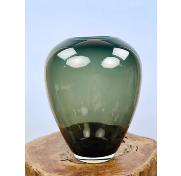 Vase the World | Kander vaas "Grey" | ⌀28xH35cm