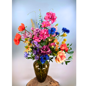 Zijden -XL- boeket "Madame Bouquet" | 85cm