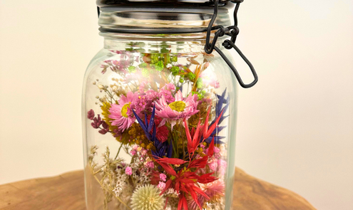 Droogbloemen in kinderkamers
