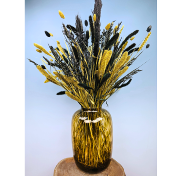 Droogbloemen boeket "Bold & Cheetah" | 90cm