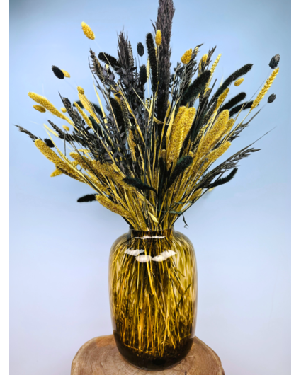 Droogboeket "Bold & Cheetah" | 90cm