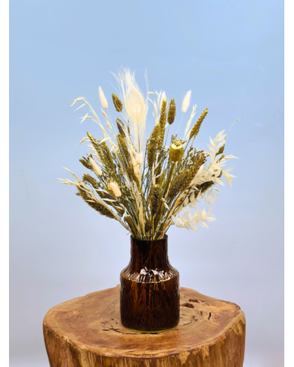 Droogboeket "Luxury Gold" (Small) | 45cm