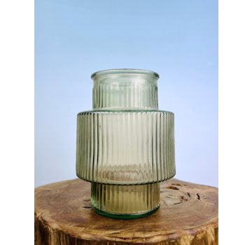 Vaas Lola "grijs" - ⌀18xH25cm