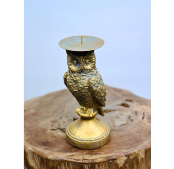 Kaarsenhouder | Golden Owl