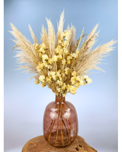 Droogboeket "Morning Latte" | 75cm