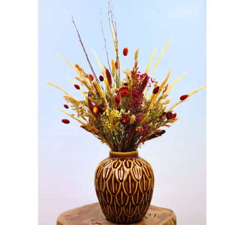 Droogbloemen boeket "Cheering Autumn" | 85cm