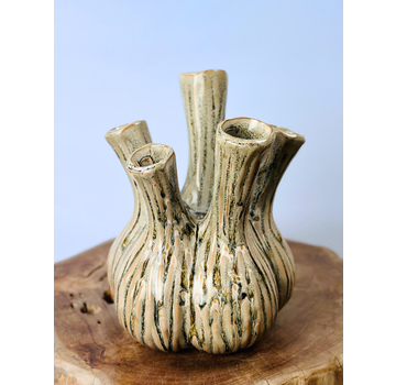 Trendy tulpenvaas "zebra" | ⌀20xH25cm