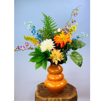 Zijden boeket "Flower Bomb"  | 65 cm