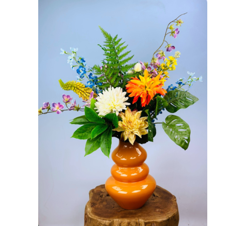 Zijden boeket "Flower Bomb"  | 65 cm