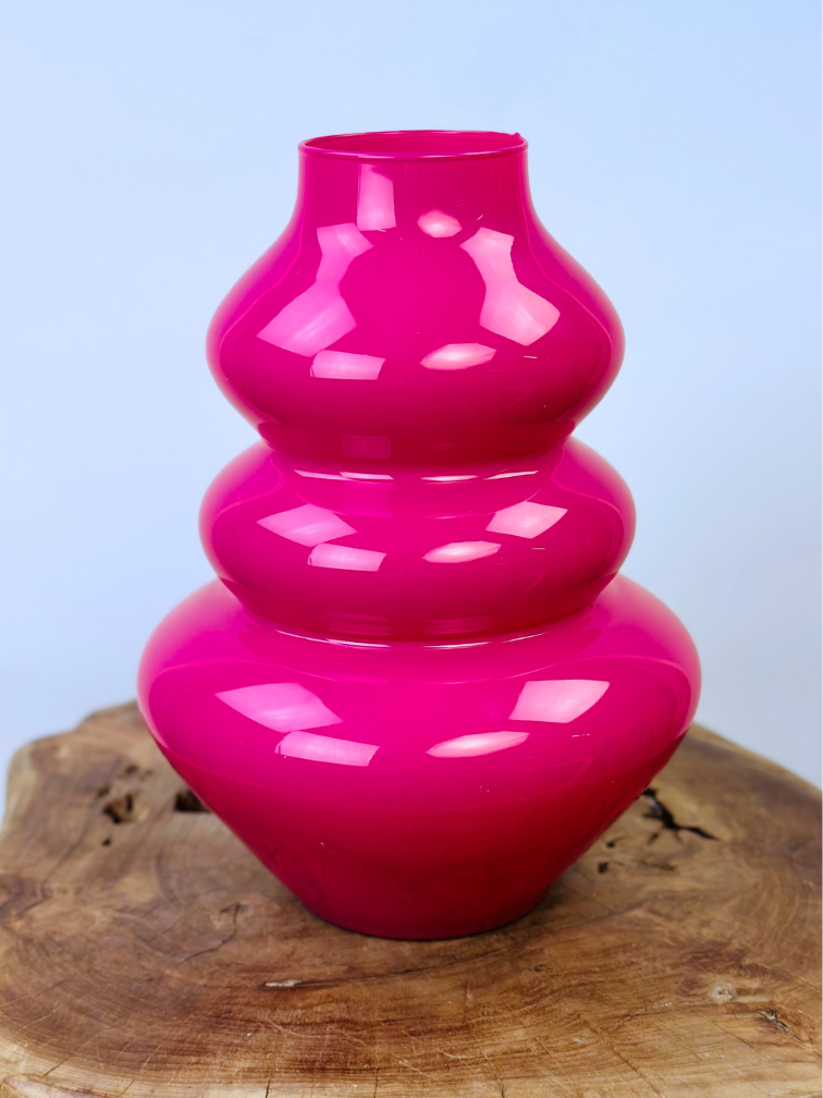 Donny vaas | Fuchsia |  ⌀ 22cm xH29 cm